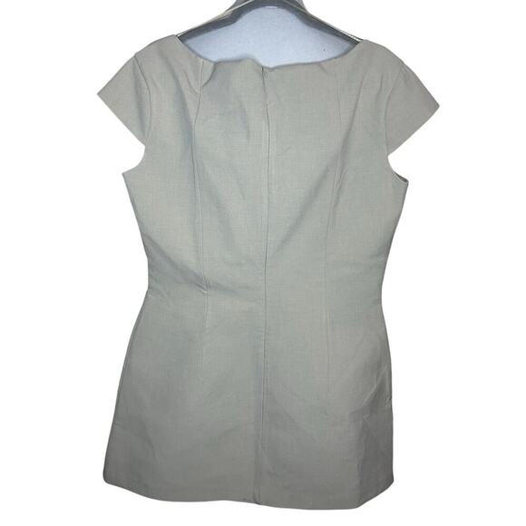 Nwt-Zara TAILORED MINI DRESS-XXL - Picture 5 of 7